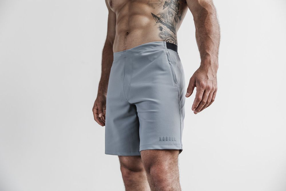 NOBULL Men's Lightweight 8.5" Shorts - Stone - Ireland (5602DXUAV)